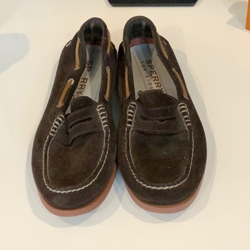 Sperry Brown Suede Men's Loafers
